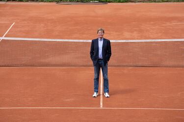Dietloff von Arnim: ¡°Podemos hacer el tenis mucho m¨¢s grande¡±