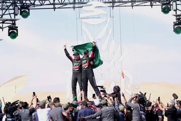 Al Rajhi entra en el selecto grupo de ganadores del Dakar que en la ltima dcada solo escribi los nombres de Sainz, Al Attiyah y Peterhansel.