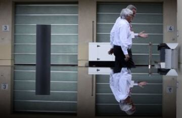 Bernie Ecclestone.