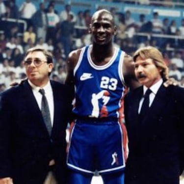 Hoy, hace 25 años, Jordan 'debutó' en la ACB con 37 puntos