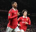 Rashford lidera al United a semifinales