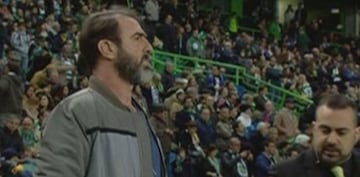 Eric Cantona en el jose Alvalade.