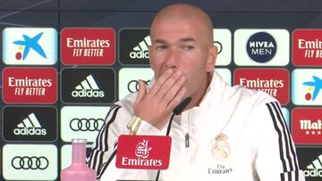 Zidane y la escena única con un periodista: toda la sala de prensa, a carcajada limpia