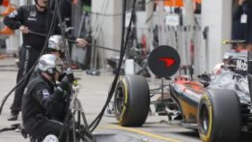 Las cosas no van bien en McLaren Honda este año.