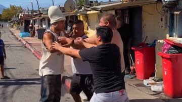 Turista alemán visita la Legua, en San Joaquín y su relato sorprende a todos: “Me dijeron que no debería ir”