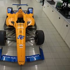 Así monta McLaren el coche de Alonso para la Indy 500
