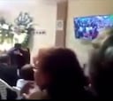 Peru fans watch Ecuador World Cup qualifier... during a funeral!