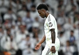 El Bernabéu pita a Vinicius: las imágenes del momento
