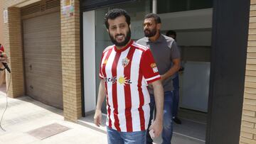 Al-Sheikh, jeque del Almería, en 2019.