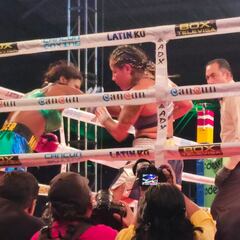 ‘La Barby’ Juárez derrotó a ‘The Tiger’ Mokebisi y es nueva campeona Plata del CMB