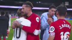 La imagen más potente del adiós de Navas: así le despidió Bellingham