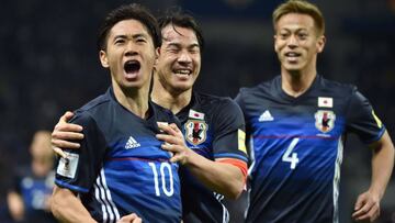 Shinji Kagawa, jugador de la Selecci&oacute;n Jap&oacute;n