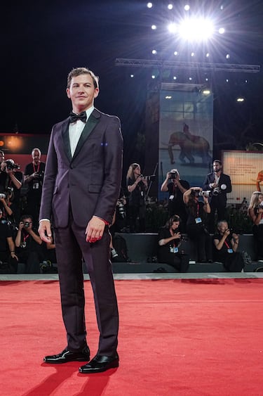 Tye Sheridan durante el Festival Internacional de Cine de Venecia celebrado en el Lido de Venecia.