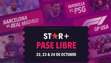 Ver Barcelona vs Real Madrid en Star Plus gratis. Conozca c&oacute;mo podr&aacute; ver el partido en Colombia y qu&eacute; otros encuentros estar&aacute;n disponibles en la plataforma.