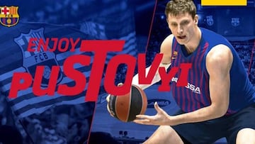 Pustovyi, nuevo jugador del Barcelona por tres temporadas