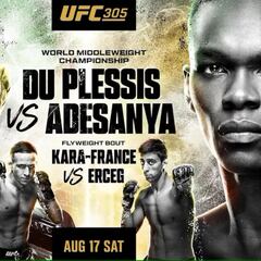 Dricus du Plessis vs Israel Adesanya: UFC fights, record, KOs and statistics