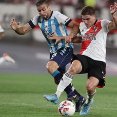 Racing sorprendió y se lo empató a River