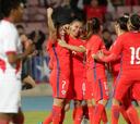 La Roja femenina se luce con una goleada histórica ante Perú
