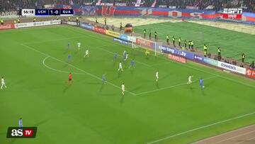 Hormazábal inventó esta jugada y la U llegó al segundo: Altamirano vuelve a sonreír