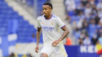 Militao, con el Real Madrid.