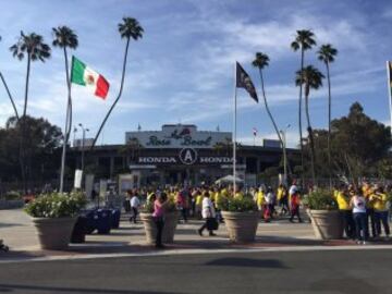 Imágenes de hinchas Colombia - Paraguay en Copa América