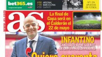Gianni Infantino ya desveló sus planes en AS el pasado martes