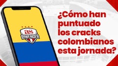 ¿Cómo han puntuado los jugadores colombianos de LaLiga española esta jornada?