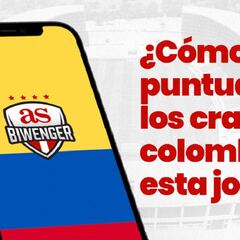 ¿Cómo han puntuado los jugadores colombianos de LaLiga española esta jornada?