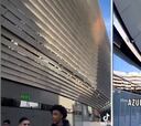 Miles de críticas a la fachada del Bernabéu y un periodista desvela un detalle del que nadie se ha percatado