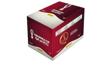 Tenemos el álbum Panini del mundial de Catar 2022, con hasta 100 sobres de cromos