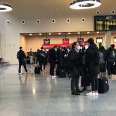 Una reunión improvisada en pleno viaje a Leipzig