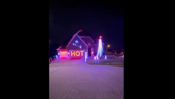 A Houston man, known now as H-Town Frankie has created a creative and intricate Christmas lights/music show but not just with Christmas carols.