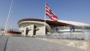 Exteriores del Wanda Metropolitano