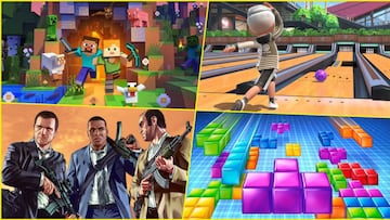 Los 10 juegos más vendidos de la historia: de Tetris a Minecraft, pasando por GTA