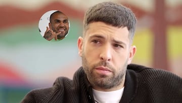 Jordi Alba y el ‘Caso Alves’: “A mí me cuadra lo que yo hago”