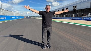 Cesar Barros en la recta del Ayrton Senna de Goiania.