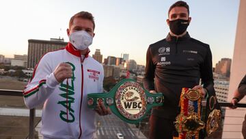 'Canelo' y Callum Smith cara a cara por primera vez