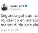 Futre y el hermano de Griezmann se quejan del gol anulado al Ajax