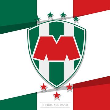 Los escudos más patriotas de la Liga MX