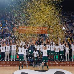 La celebración del Unicaja en imágenes