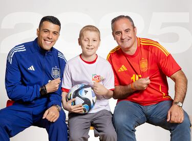 Pedro Porro, Adrián Serna García y Antonio Álvarez 'Ito'.