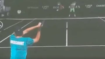 Así entrena Jarry con Isner en la previa de la Laver Cup