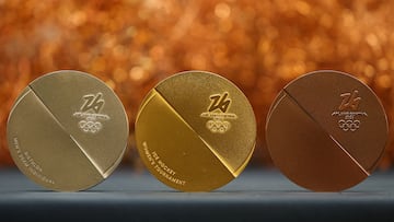 Las medallas de los Juegos.