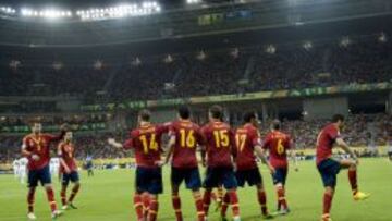 España mejoró ante Uruguay sus anteriores exhibiciones