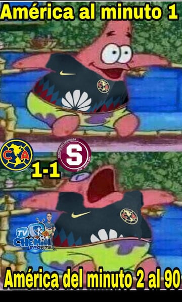 América y Chivas protagonizan los memes de media semana