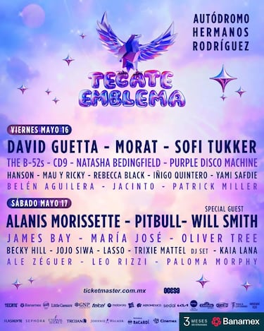 Festival Tecate Emblema 2025: cuándo es, fechas y artistas confirmados