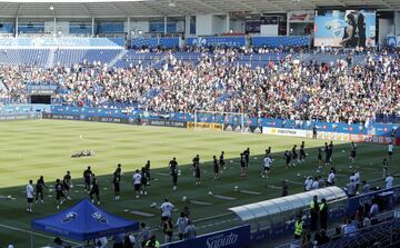 Multitudinario entrenamiento del Real Madrid a puerta abierta