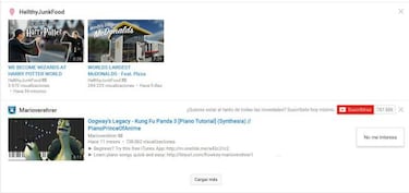 Cómo conseguir que YouTube deje de molestarte con sus sugerencias