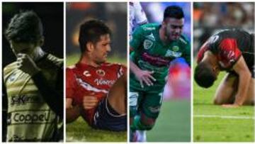 A falta de dos jornadas para que termine el torneo mexicano, hay conjuntos que vieron derrumbado su sue&ntilde;o de conseguir un lugar en la Liguilla.