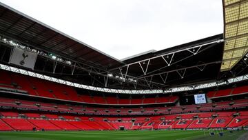 Imagen del estadio de Wembley, en Londres.